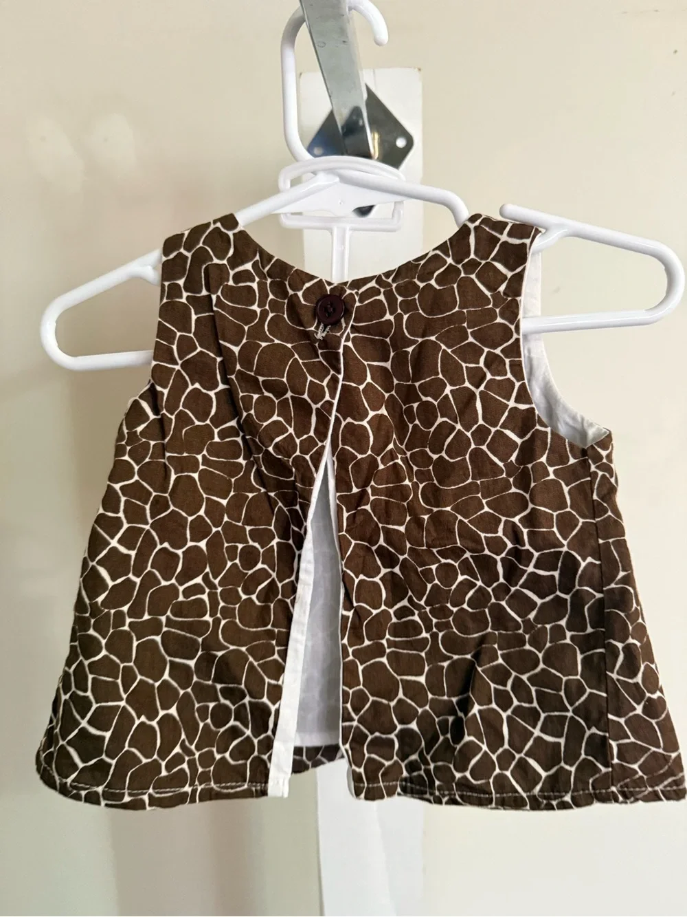 Ruffle Butts Giraffe Diaper Set